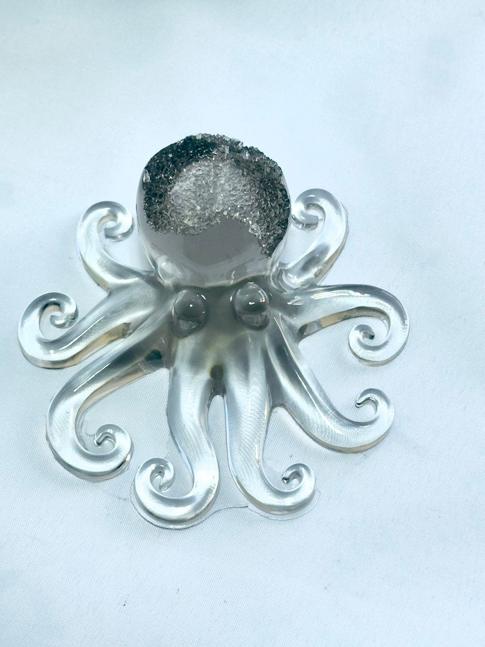 Crystal Druzy Octopus Silicone Mold for Resin Crafts and Jewelry Design
