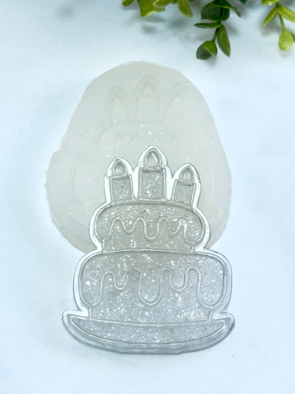 Crystal Druzy Cake Gift Silicone Mold - Resin Art Supplies - Crystal Design Cake Gift
