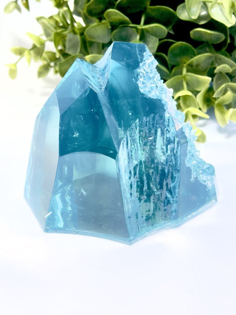 Sparkling Geode Resin Mold - XL Silicone for Stunning Candle Decor and Crafts