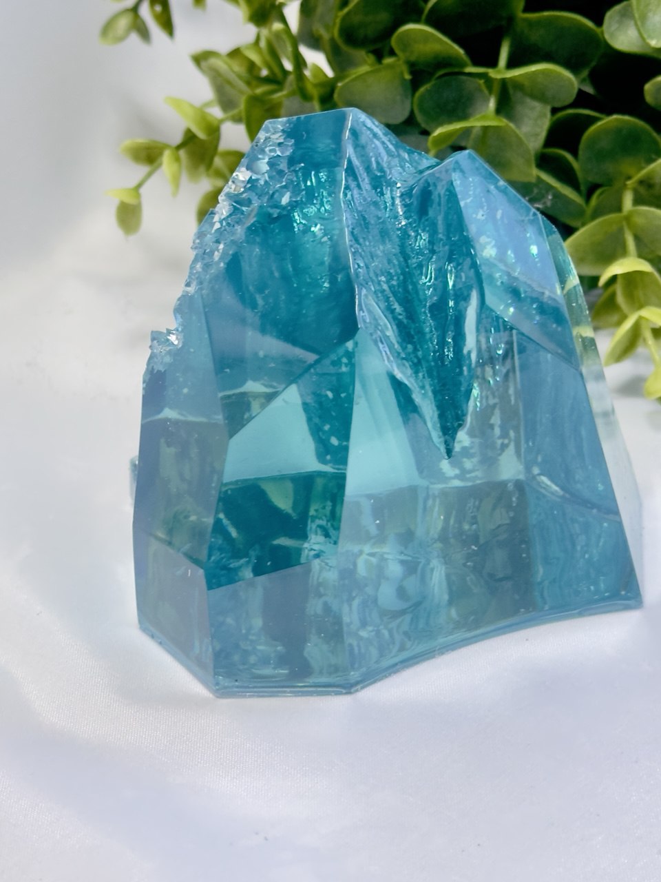 Sparkling Geode Resin Mold - XL Silicone for Stunning Candle Decor and Crafts