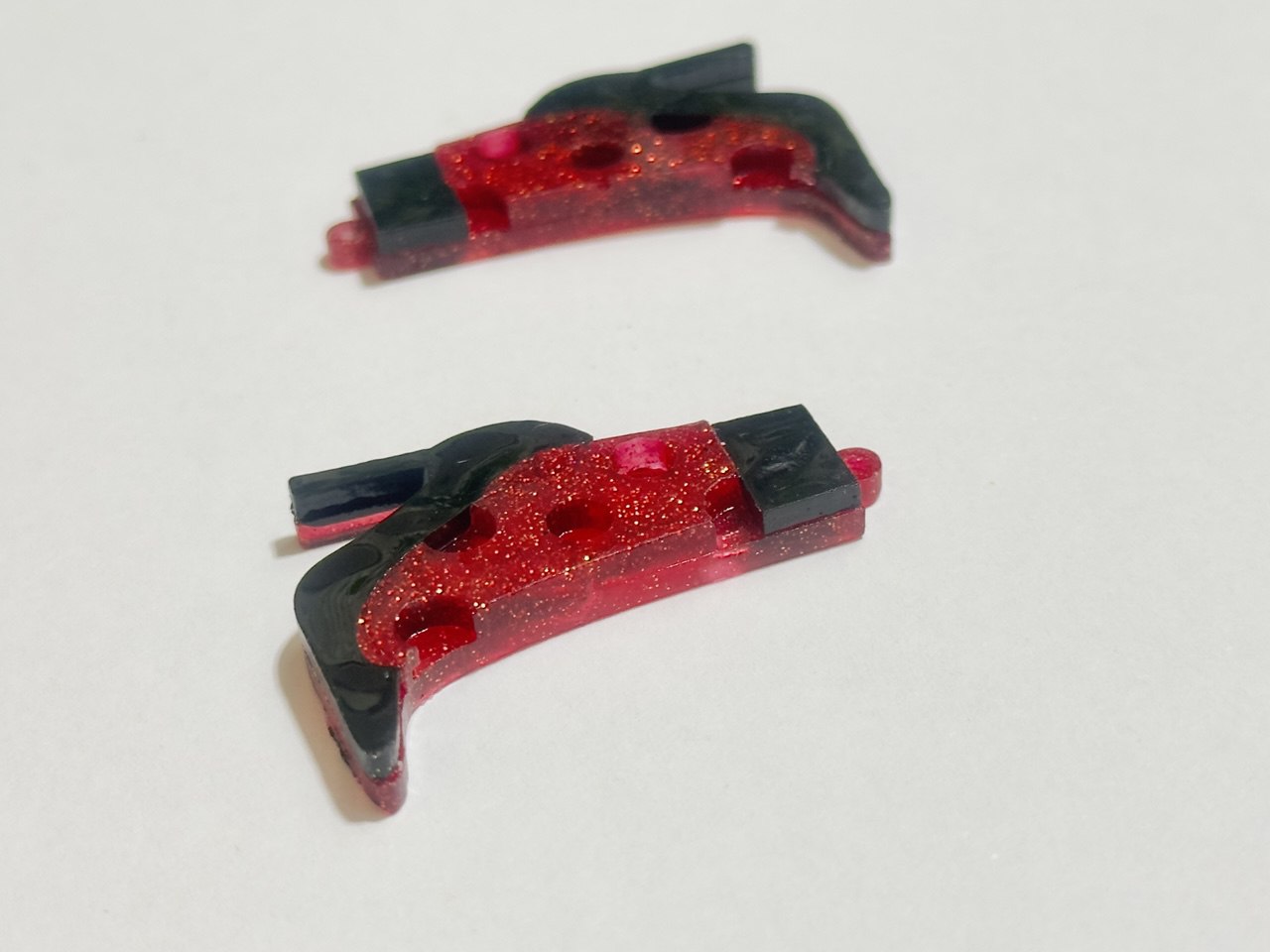 DIY Resin Shoe Jewelry Mold Set - Pendant and Earrings Crafting Kit