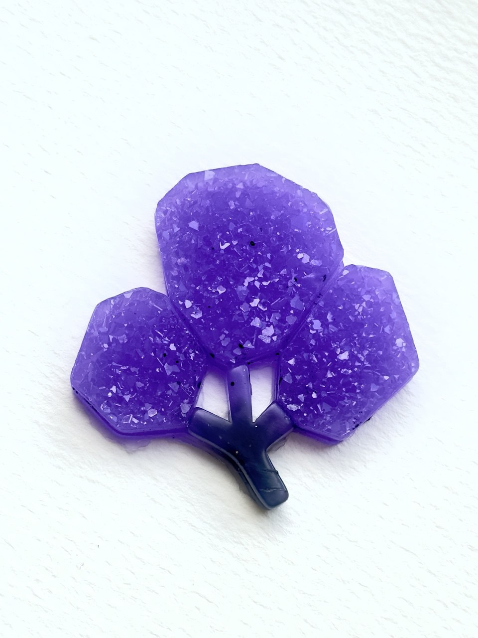 DIY Crystal Druzy Jewelry Set: Silicone Mold Flower Shape - Set of 3