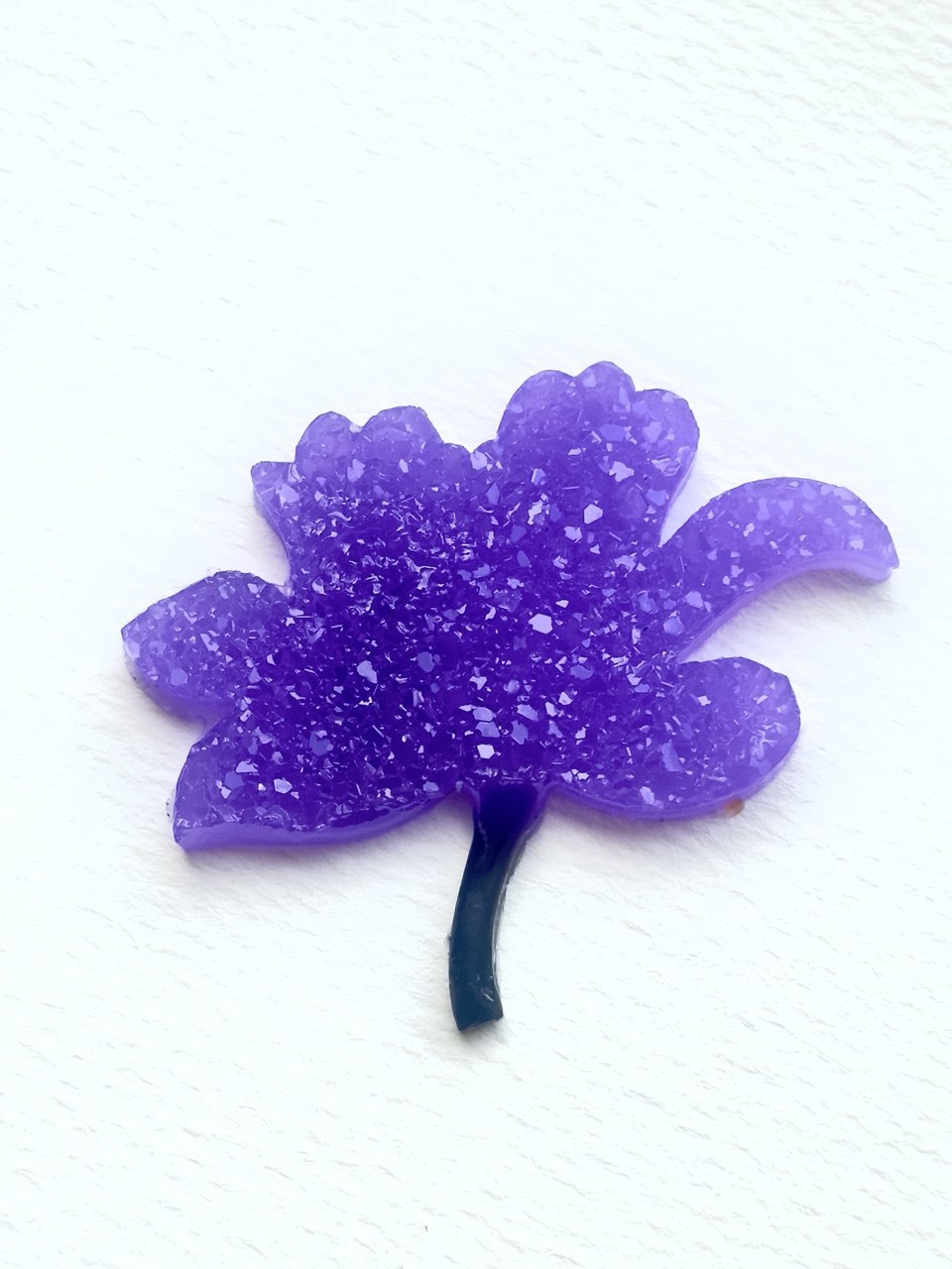 DIY Crystal Druzy Jewelry Set: Silicone Mold Flower Shape - Set of 3