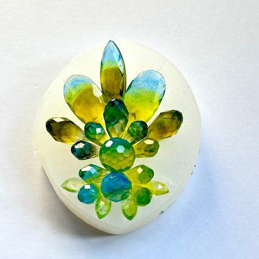 Elegant Resin Decor Mold - Crystal Cluster Mould