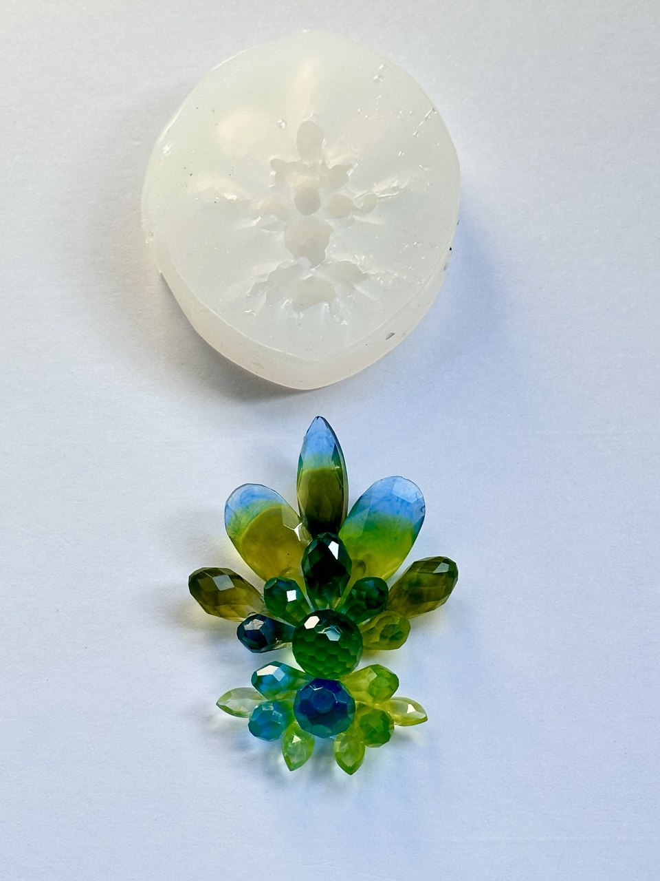 Elegant Resin Decor Mold - Crystal Cluster Mould