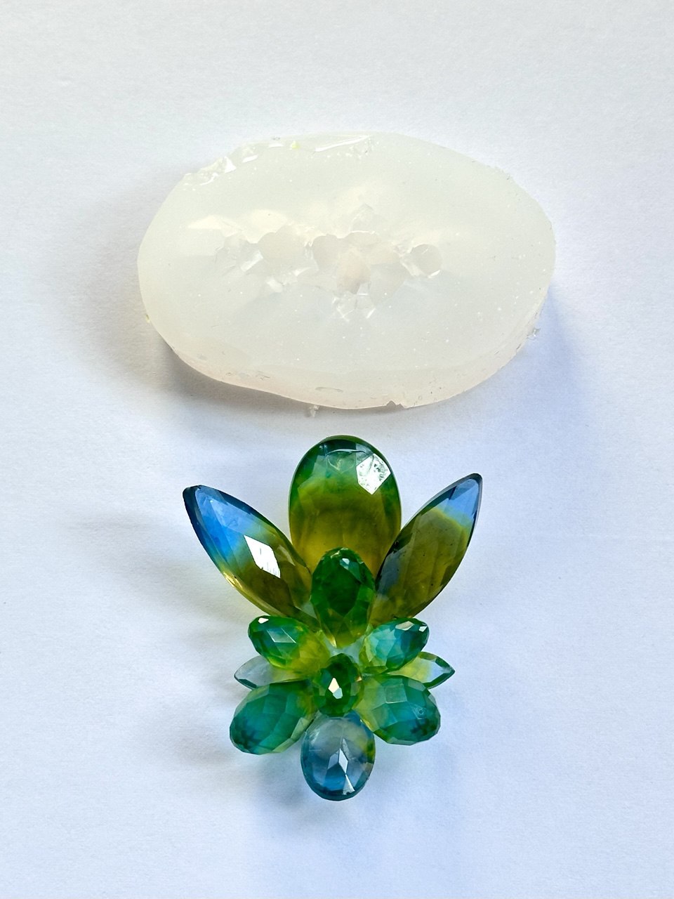 Stunning crystal Resin Decor Mold - Crystal Cluster Mould