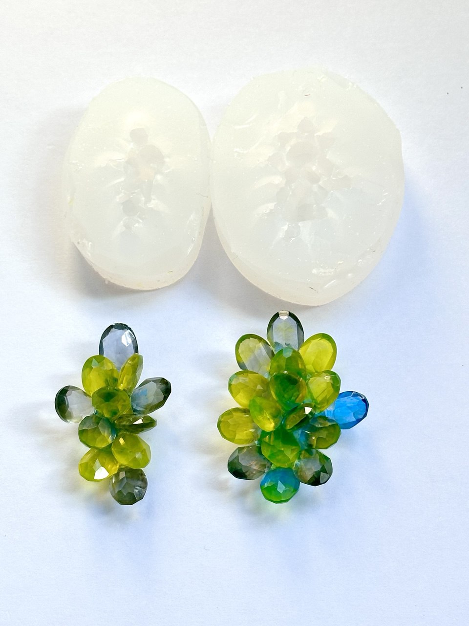 Crystal Cluster Resin Mold Kit - Set of 2 | Beautiful Crystal Decor Mould