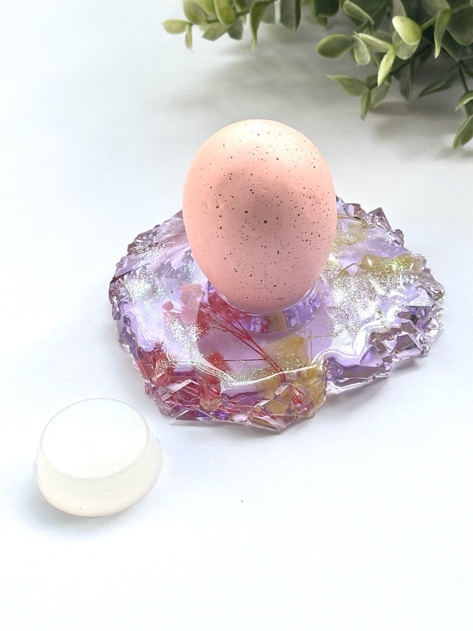 Silicone Easter Egg Sleeve - Insert Mold for Resin, Plaster, Gesmonite
