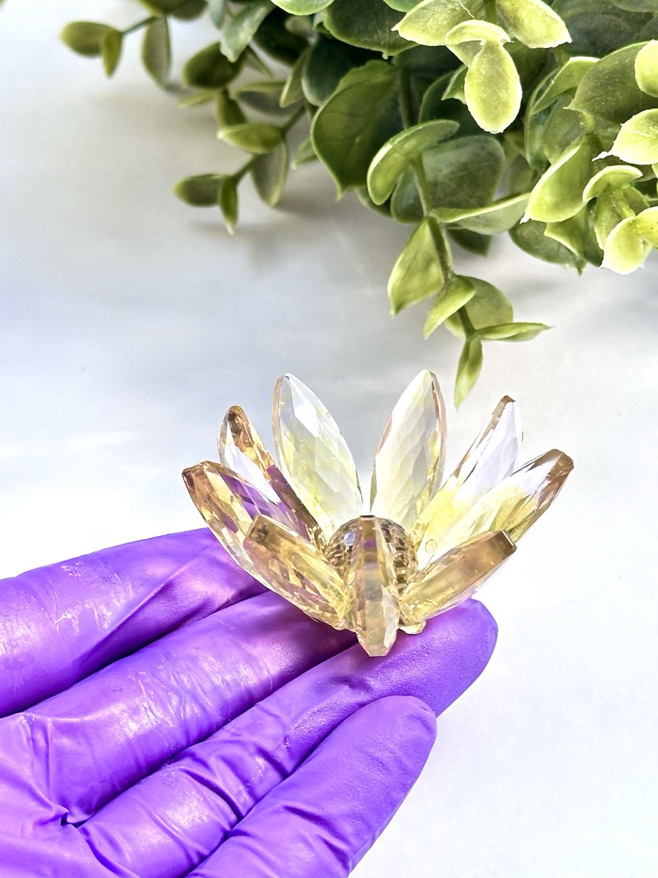 Elegant Crystal Flower Resin Mold for DIY Crafts, Delicate Floral Silicone Mold