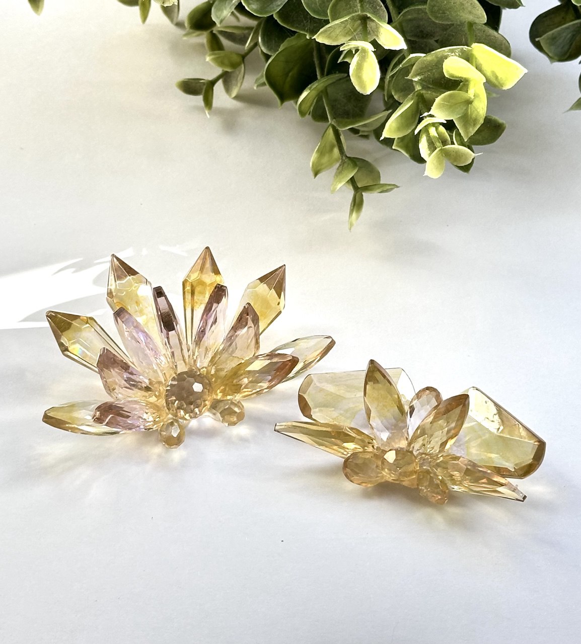 Create 2 Sparkling Crystals, Amazing Results - Resin Craft Silicone Mold