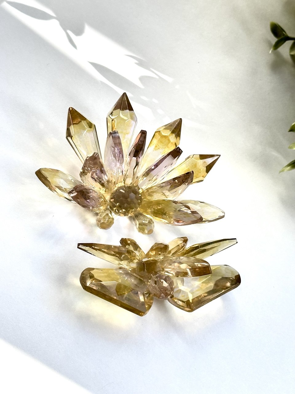 Create 2 Sparkling Crystals, Amazing Results - Resin Craft Silicone Mold