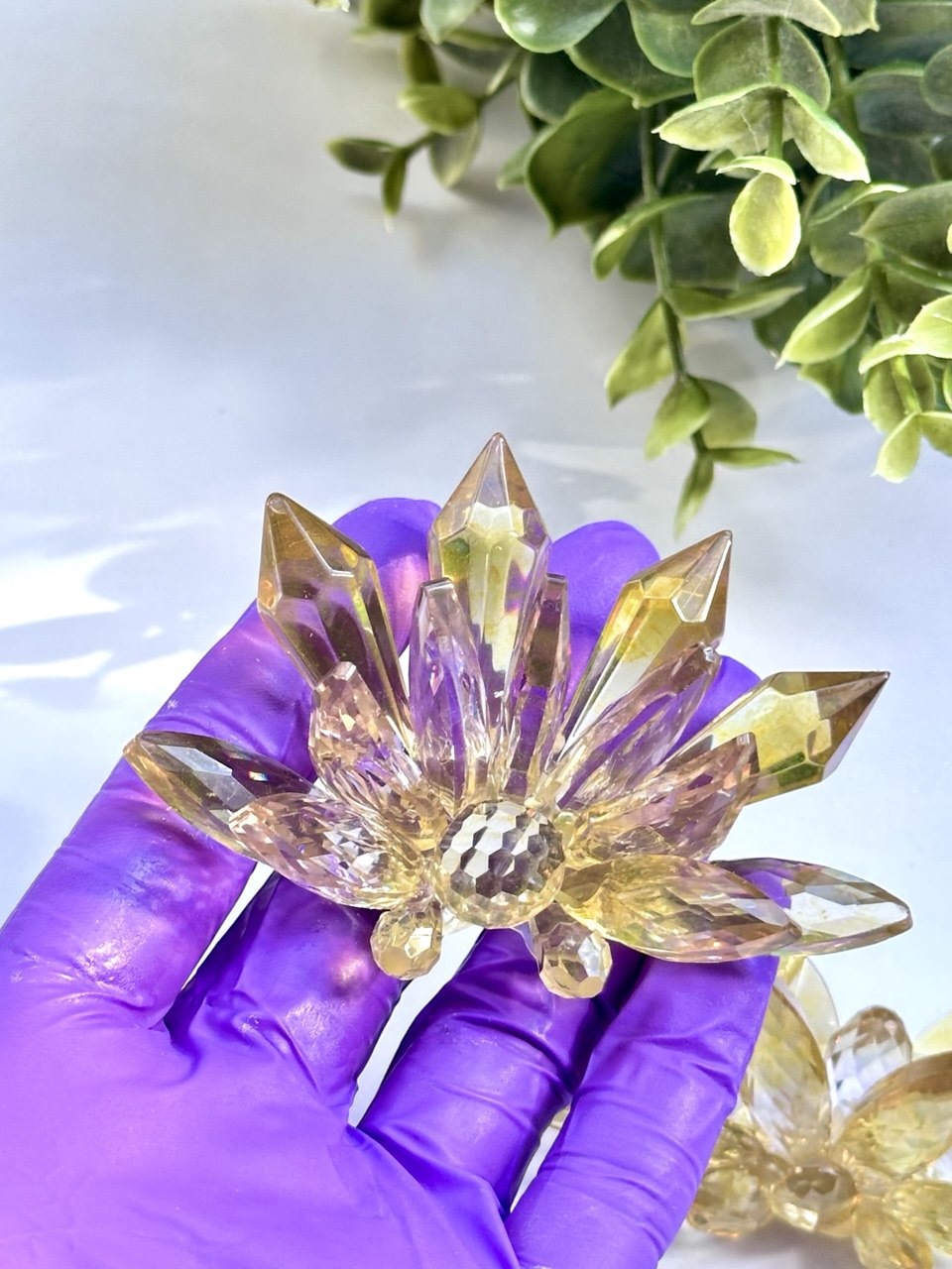 Create 2 Sparkling Crystals, Amazing Results - Resin Craft Silicone Mold