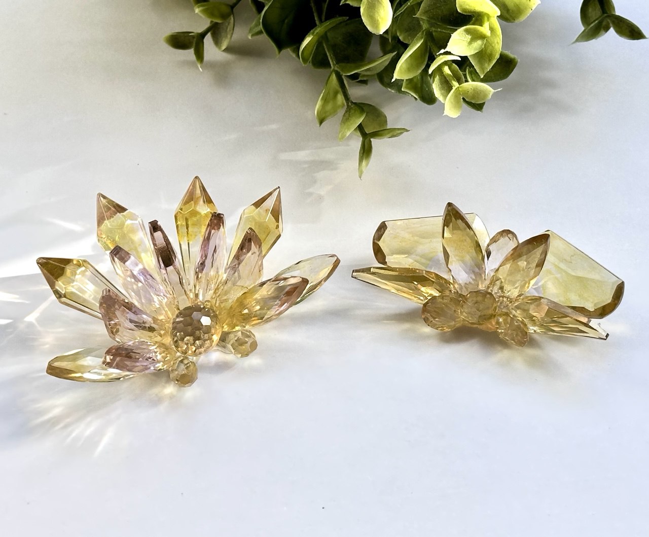 Create 2 Sparkling Crystals, Amazing Results - Resin Craft Silicone Mold