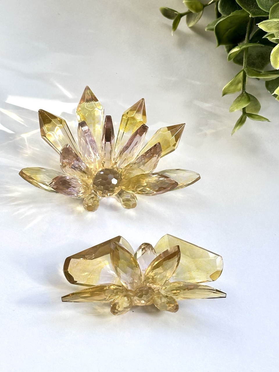 Create 2 Sparkling Crystals, Amazing Results - Resin Craft Silicone Mold