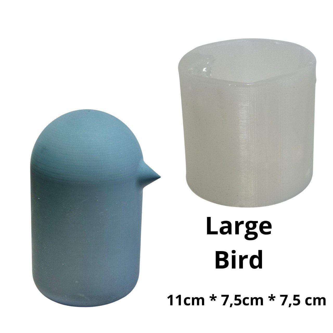 Cute Birds Silicone Mold - Home Decoration Bird Mold for Cement, Resin, jesmonite