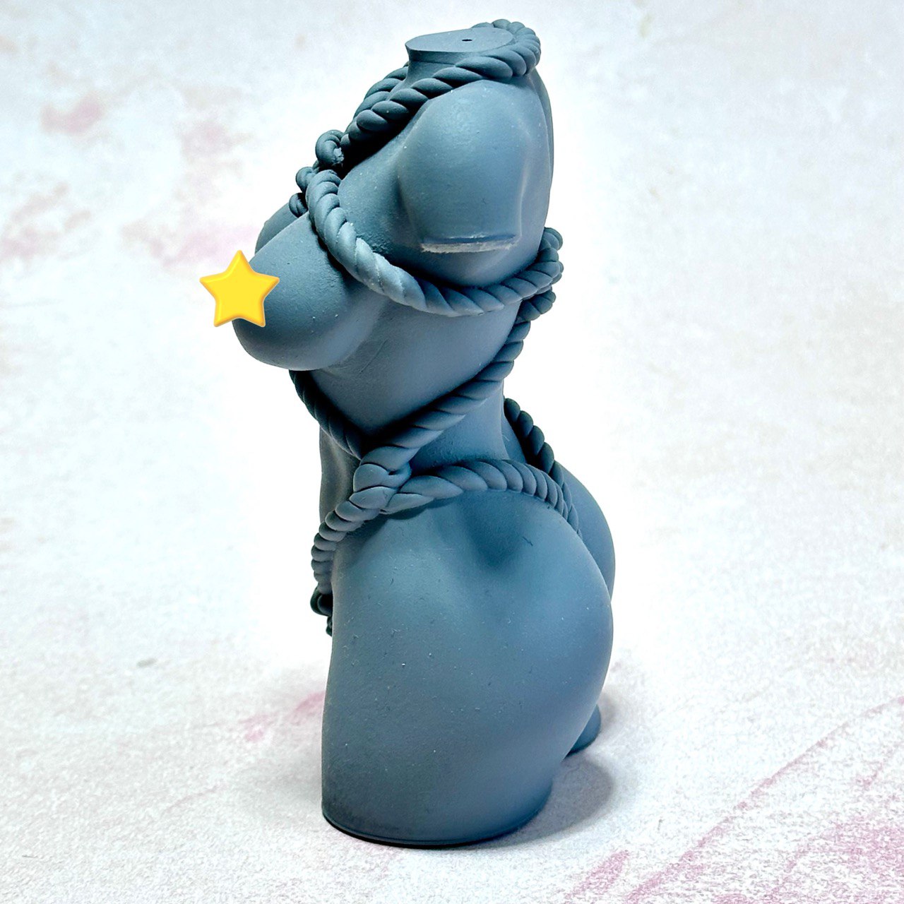 Female Body Candle Silicone Mold - Woman Bust Resin Mold - Goddess Torso Candle Making Supply