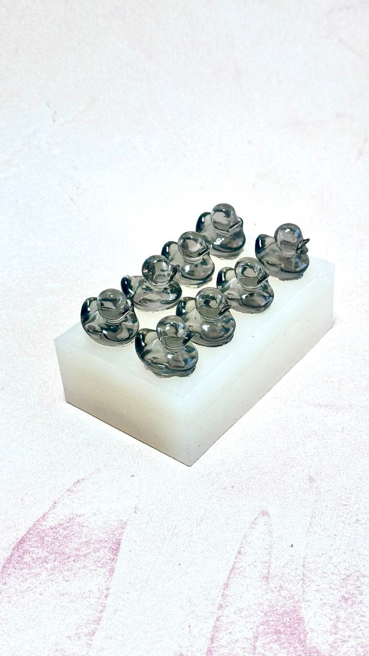 3D 8 Pc Glossy Duck Silicone Mold