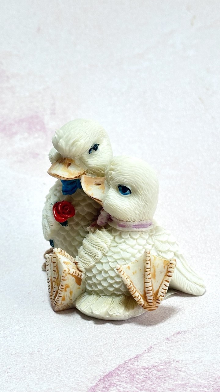 3D Silicone Mold Love Ducks for Resin Casting