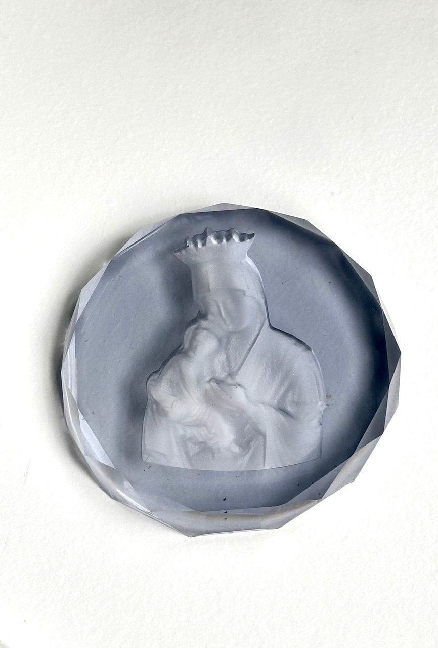 Silicone Mold for Resin - Virgin Mary and Baby Jesus
