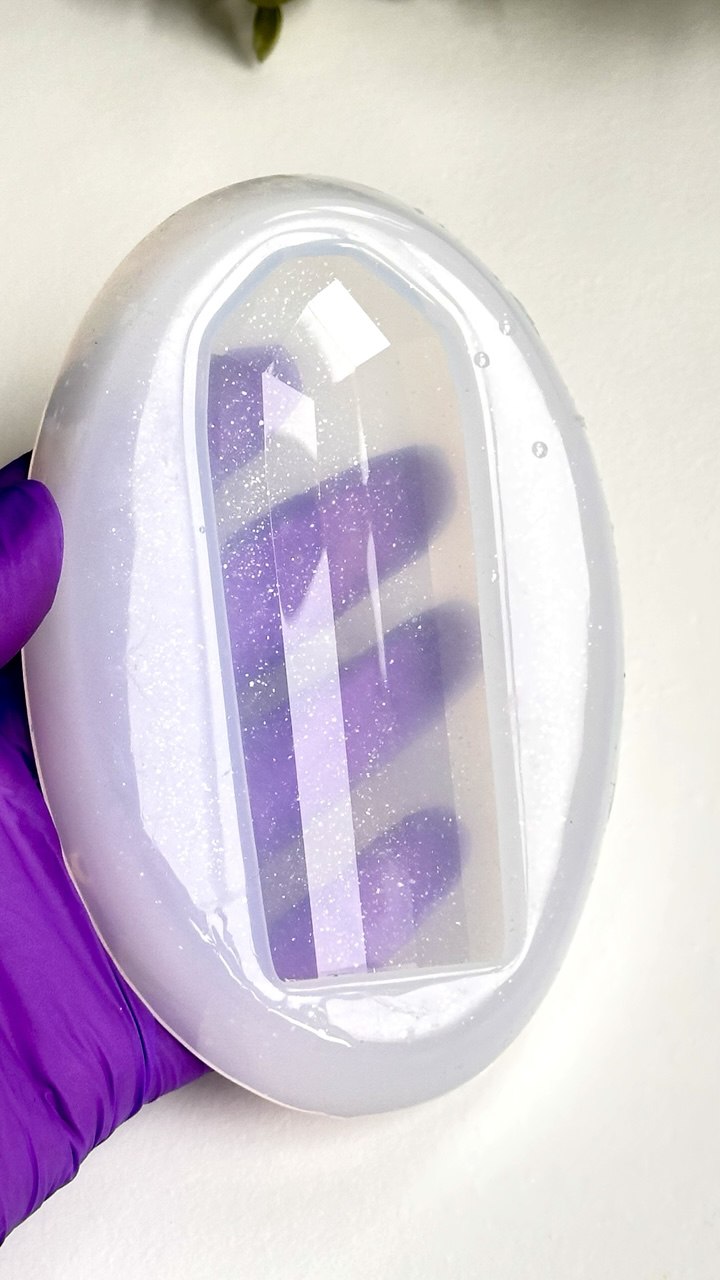 Crystal Shape Silicone Mold for DIY Resin Crafts
