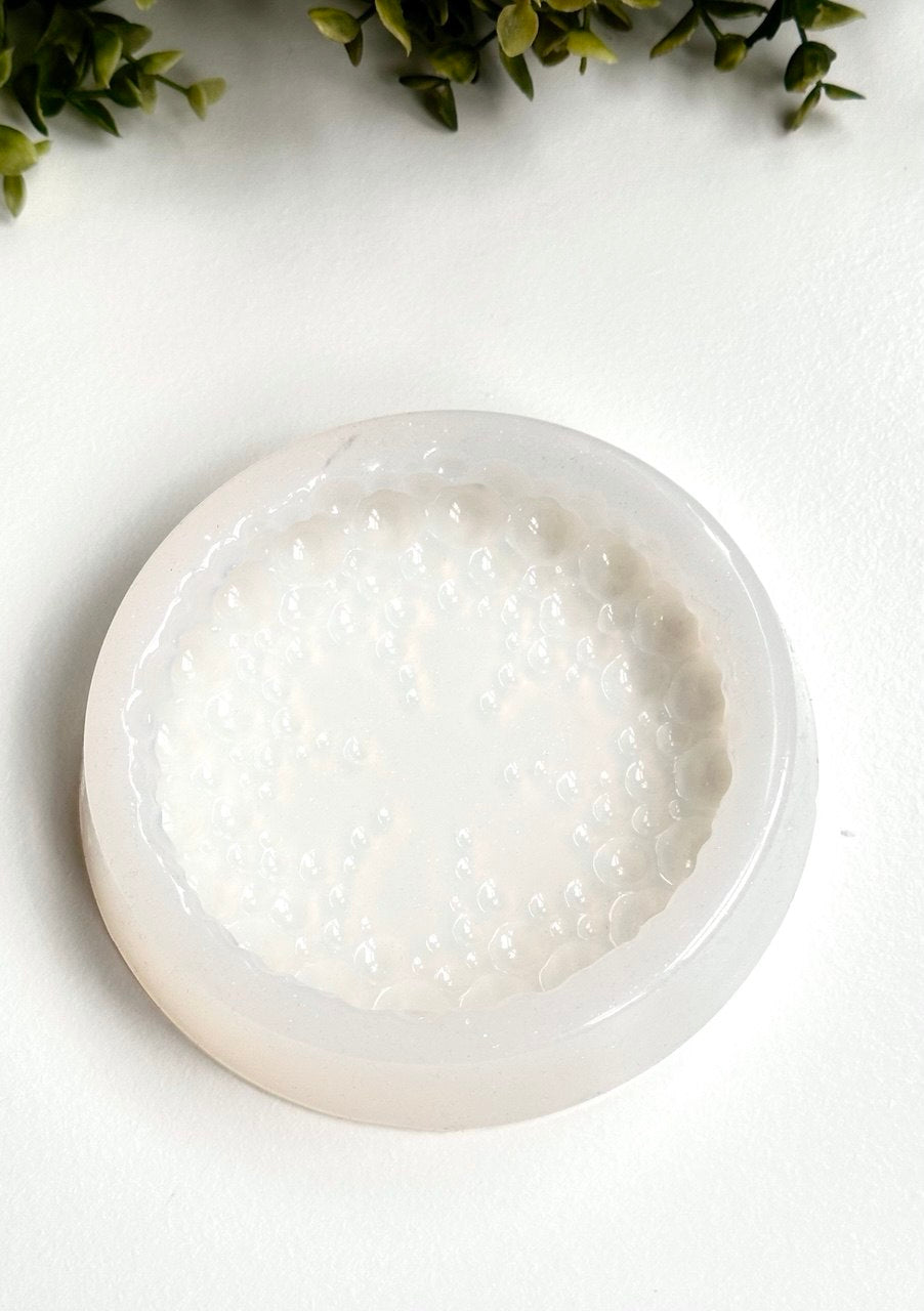 Luxury Silicone Mold Plate with Bubbles