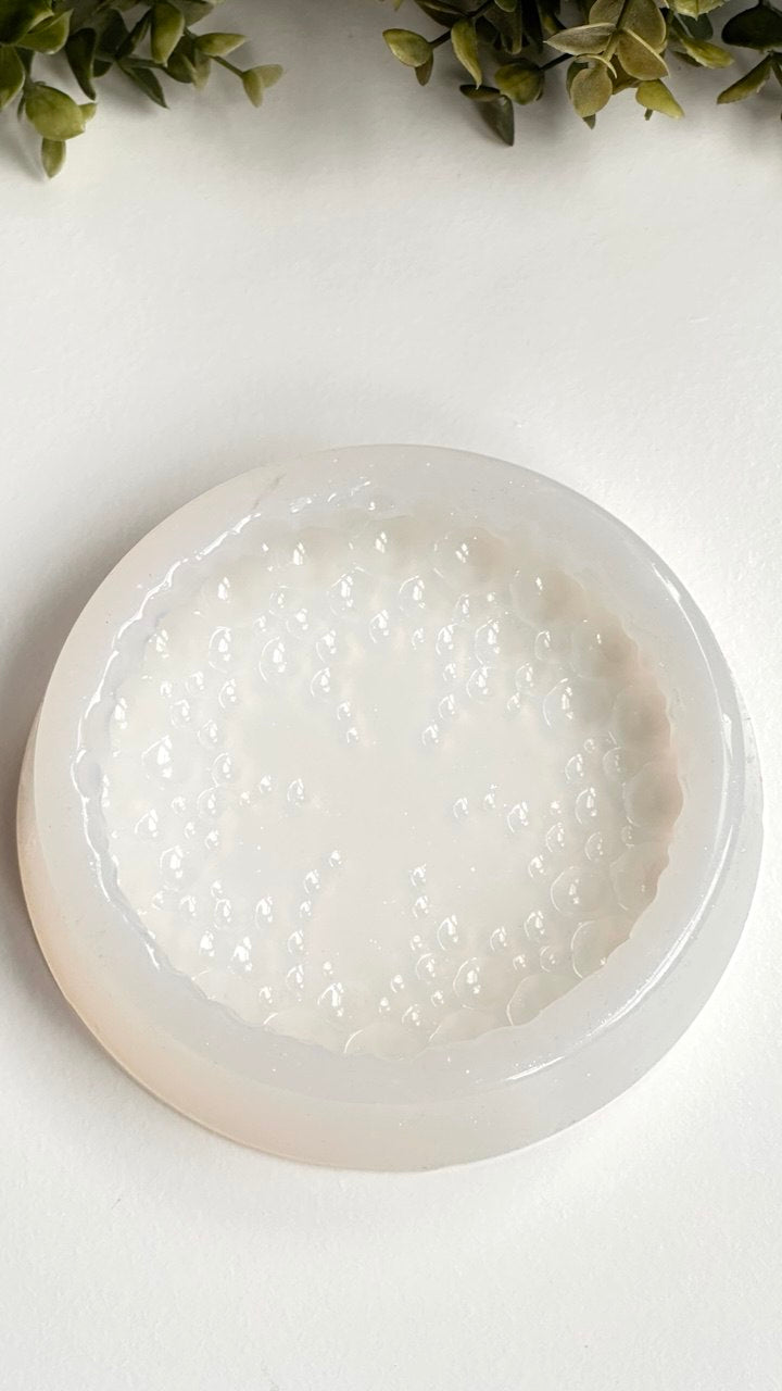 Luxury Silicone Mold Plate with Bubbles