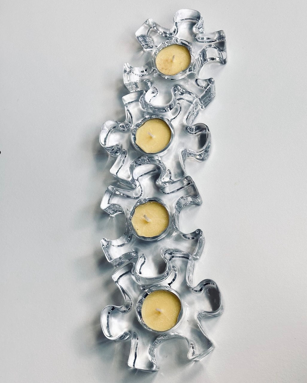 Silicone Puzzle Mold for Tealight Holder