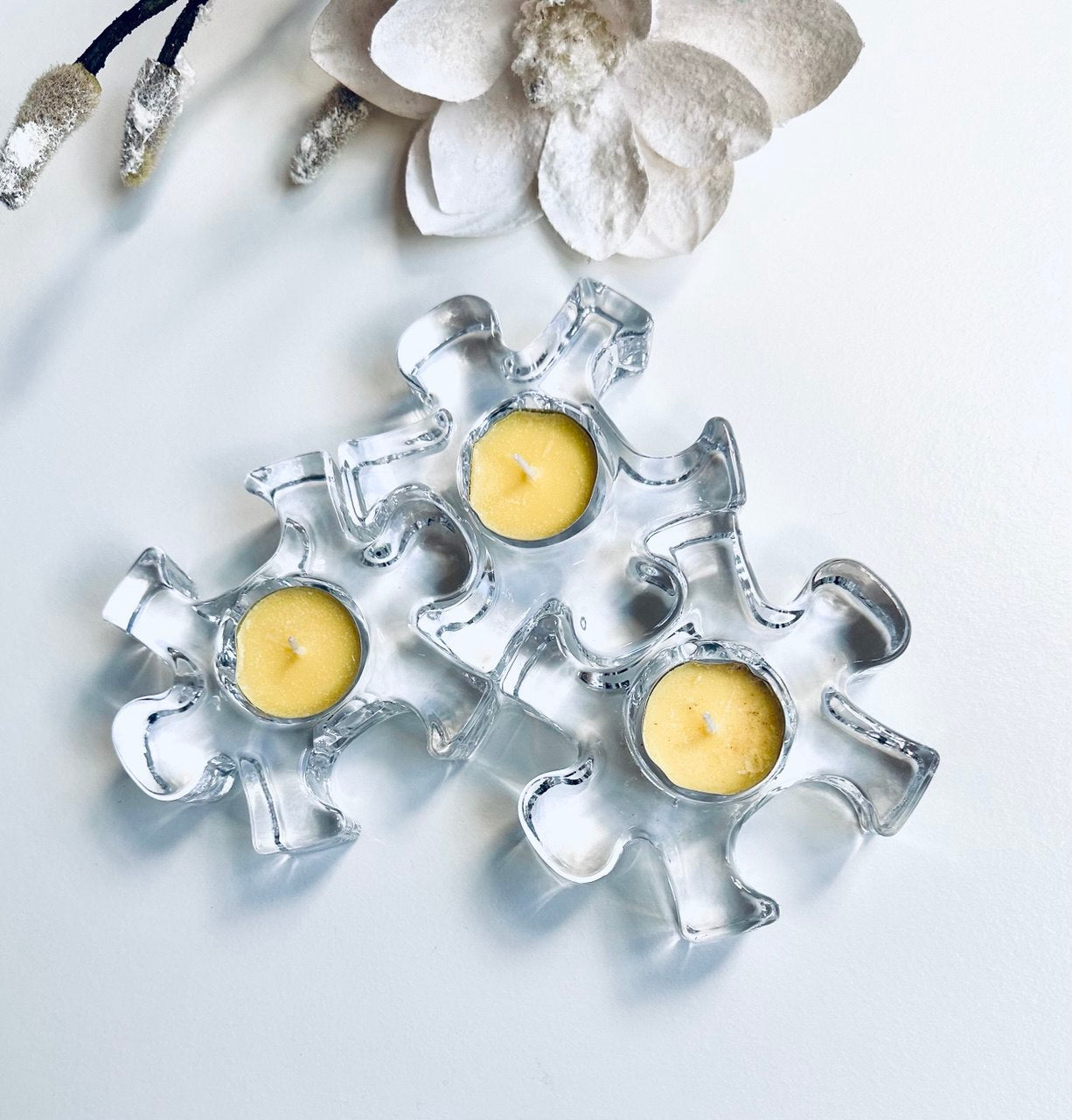 Silicone Puzzle Mold for Tealight Holder