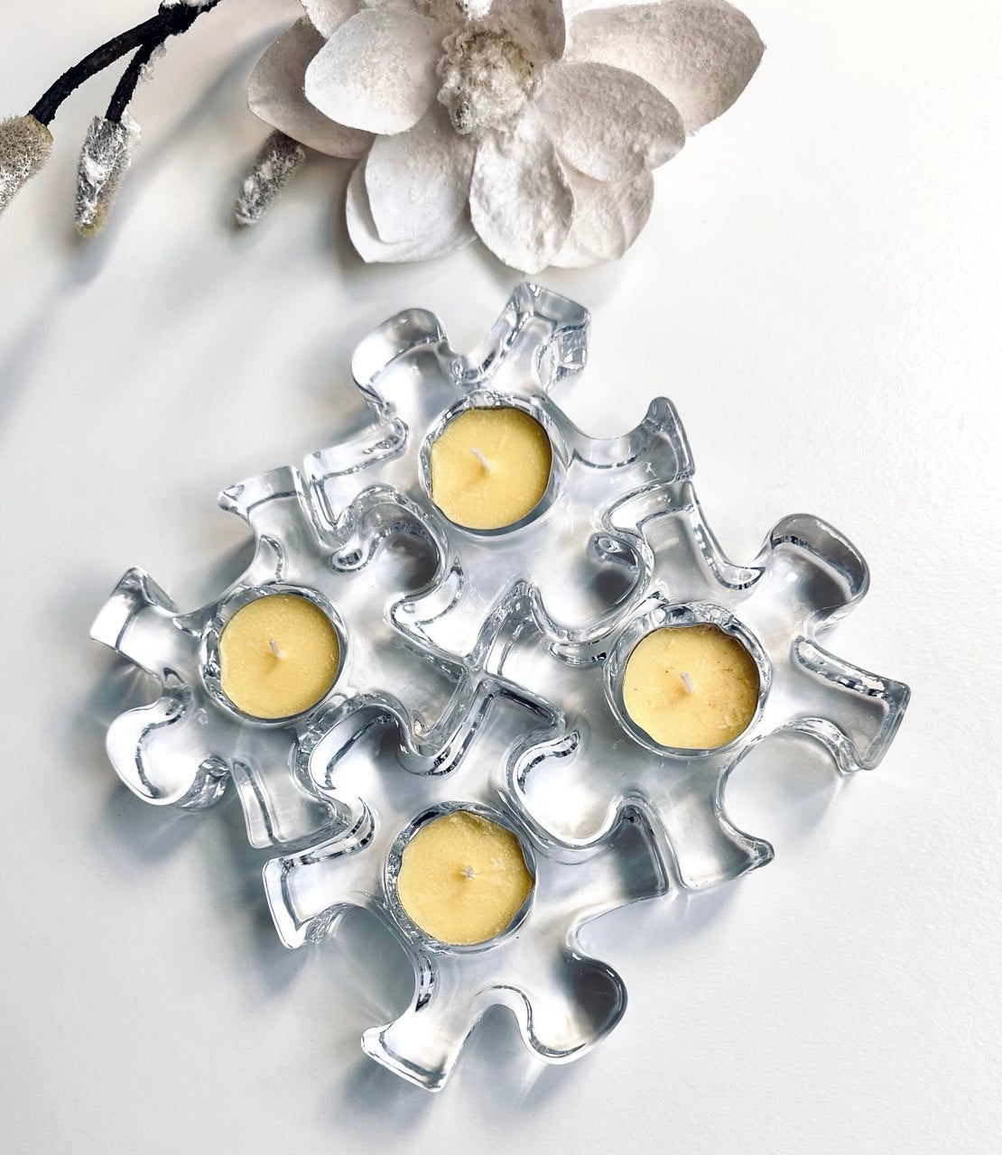 Silicone Puzzle Mold for Tealight Holder