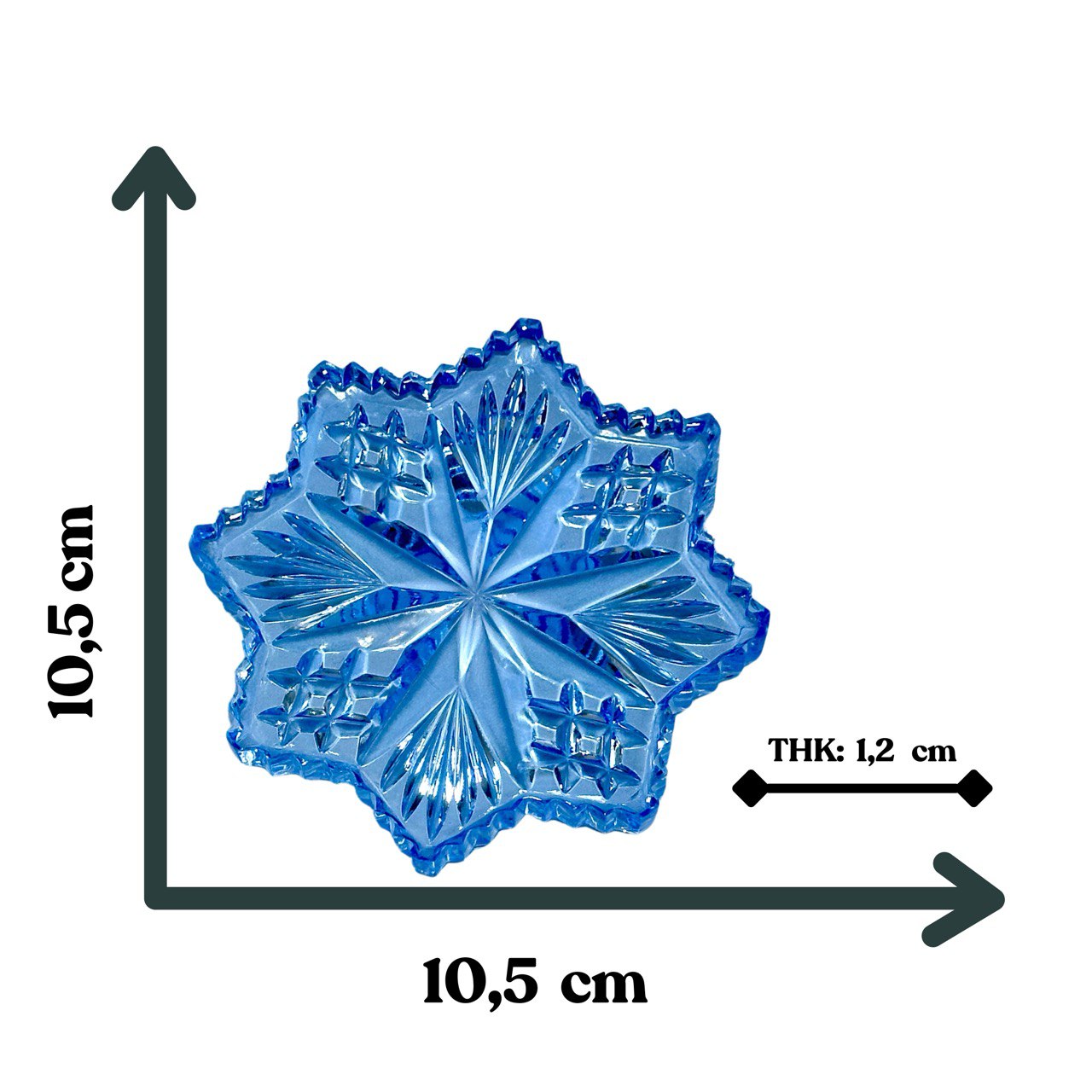 Star Shape Silicone Mold for Stand Cup Holder Resin Crafts