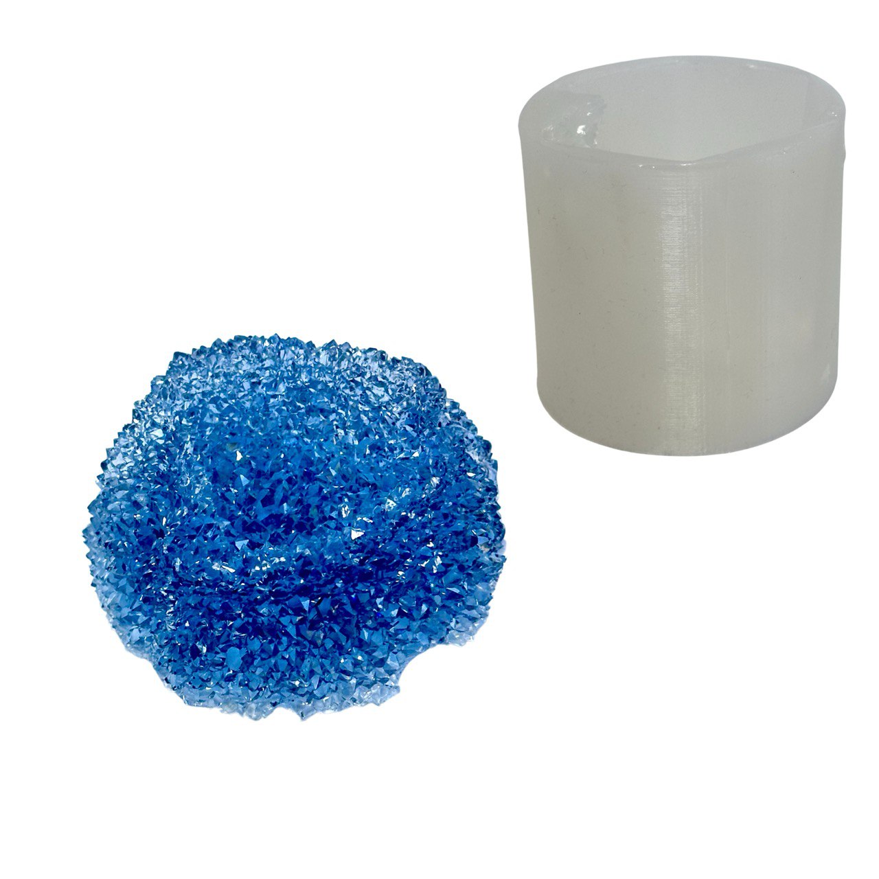 Crystal Cluster Silicone Mold for Resin Crafts