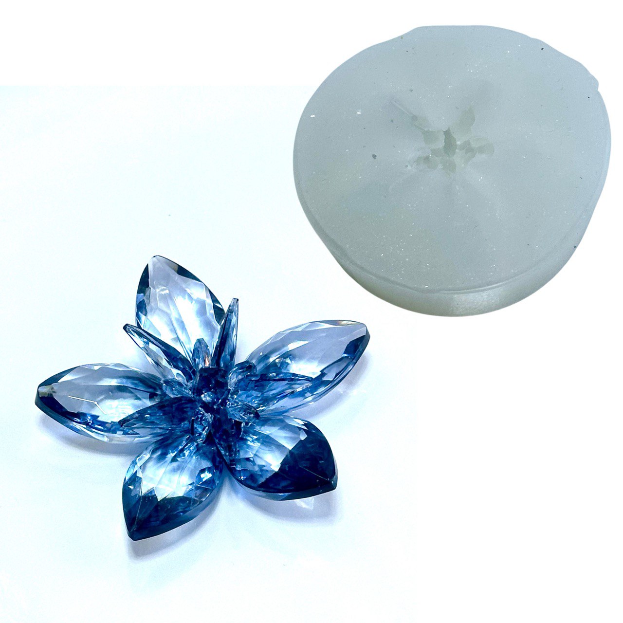 Crystal Flower Silicone Mold for Resin Art