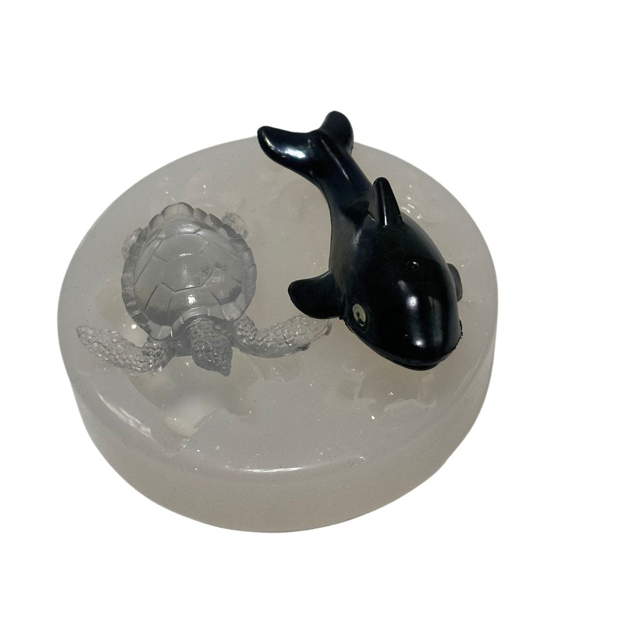 Ocean Life Silicone Molds for Resin - Whale and Turtle Figures