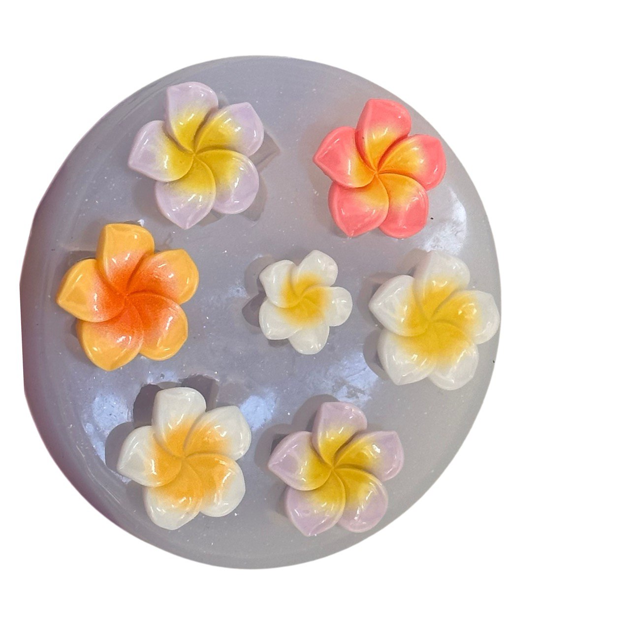 3D 7 Flowers Silicone Molds for Resin Crafts
