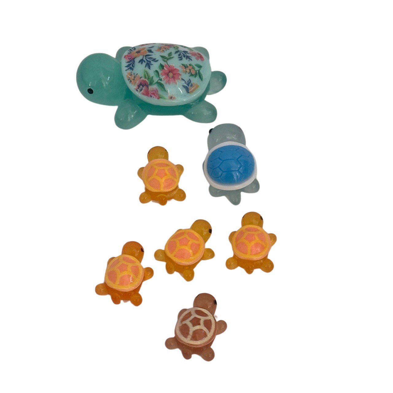 Silicone Molds for Resin – Cute Turtle Set of 7