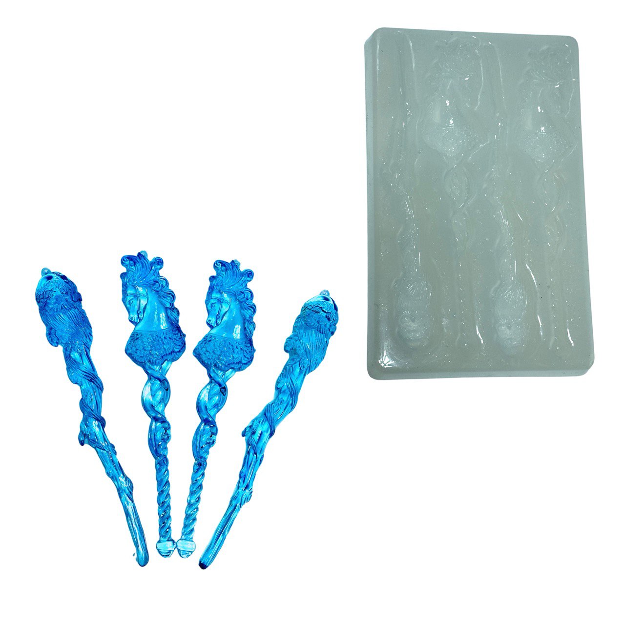 Winter Silicone Mold Set for Resin and Clay