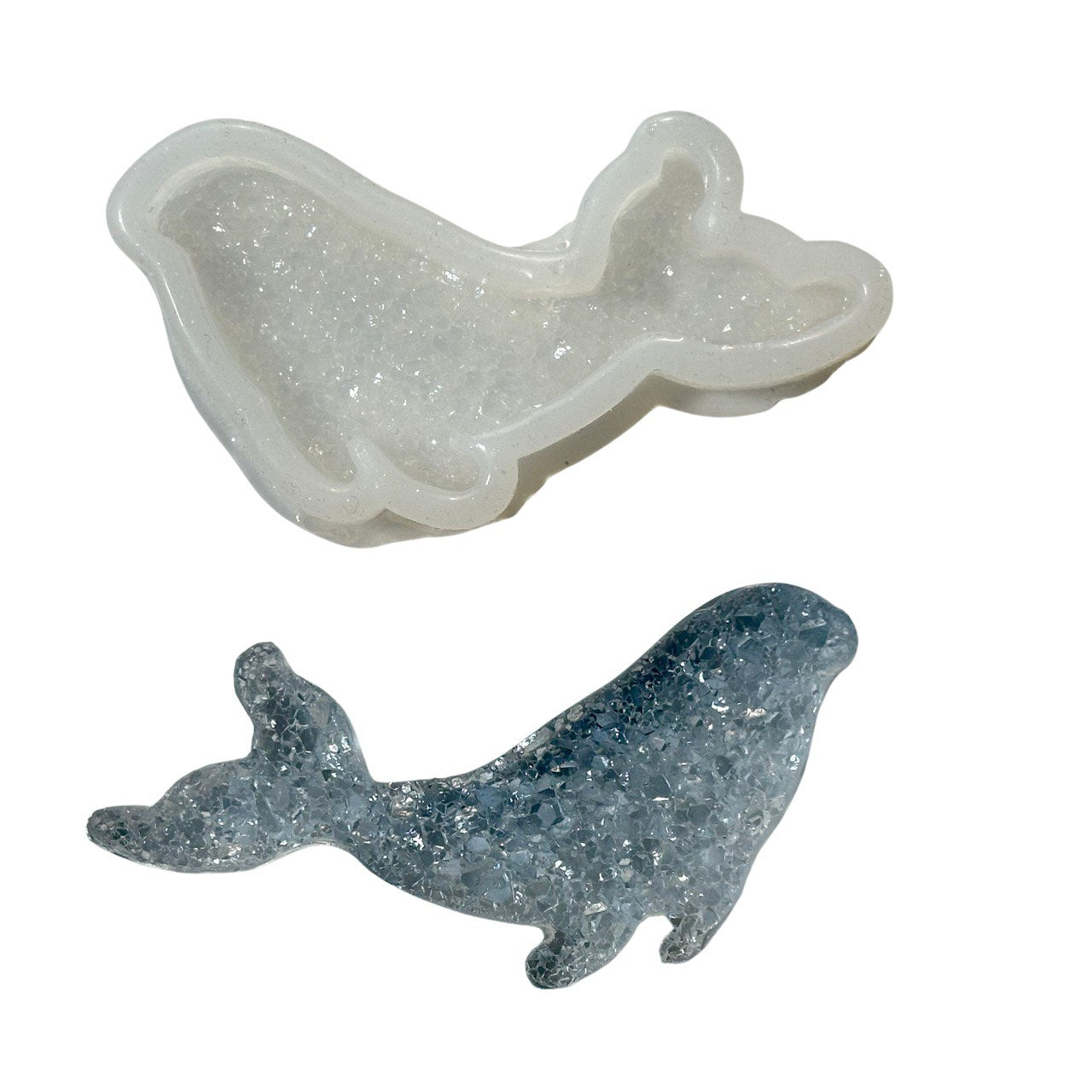 Crystal Whale Silicone Mold