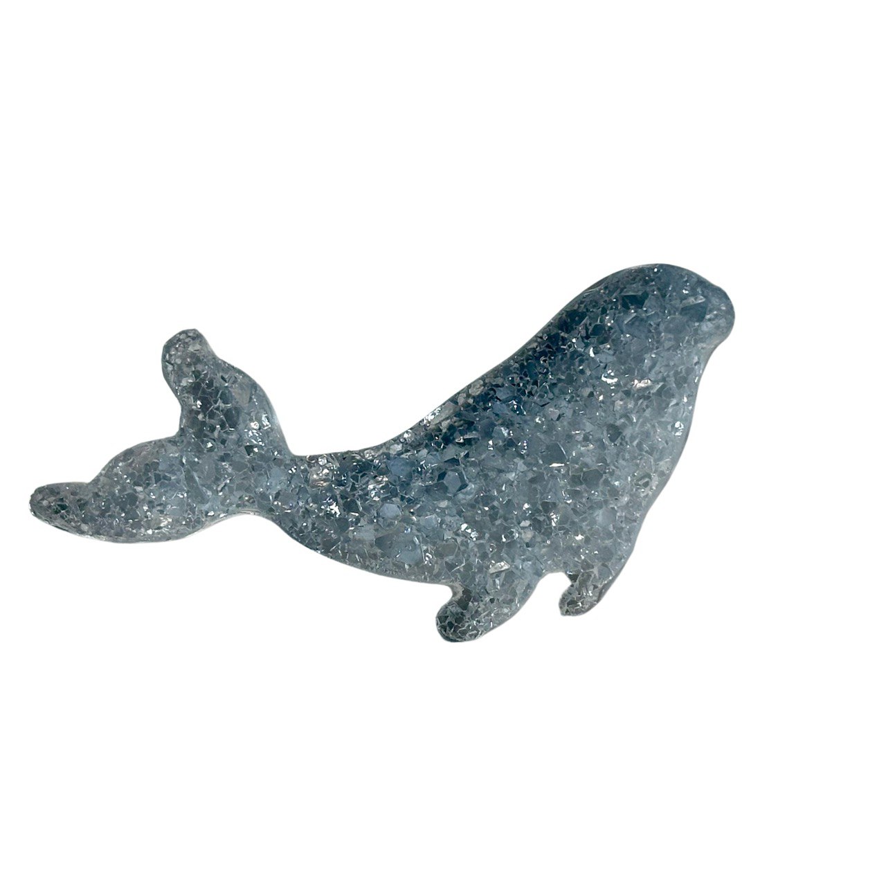 Crystal Whale Silicone Mold