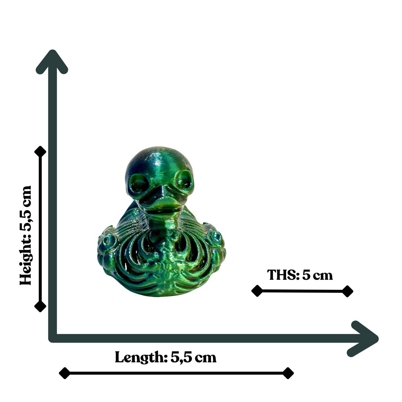 3D Duck Skeleton Silicone Mold