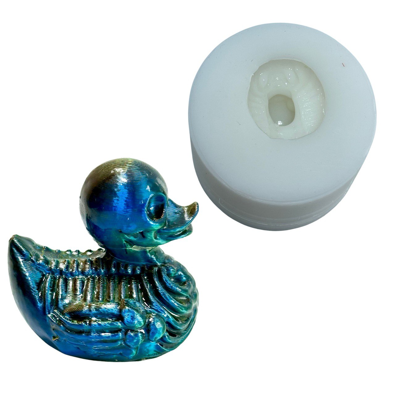 3D Duck Skeleton Silicone Mold