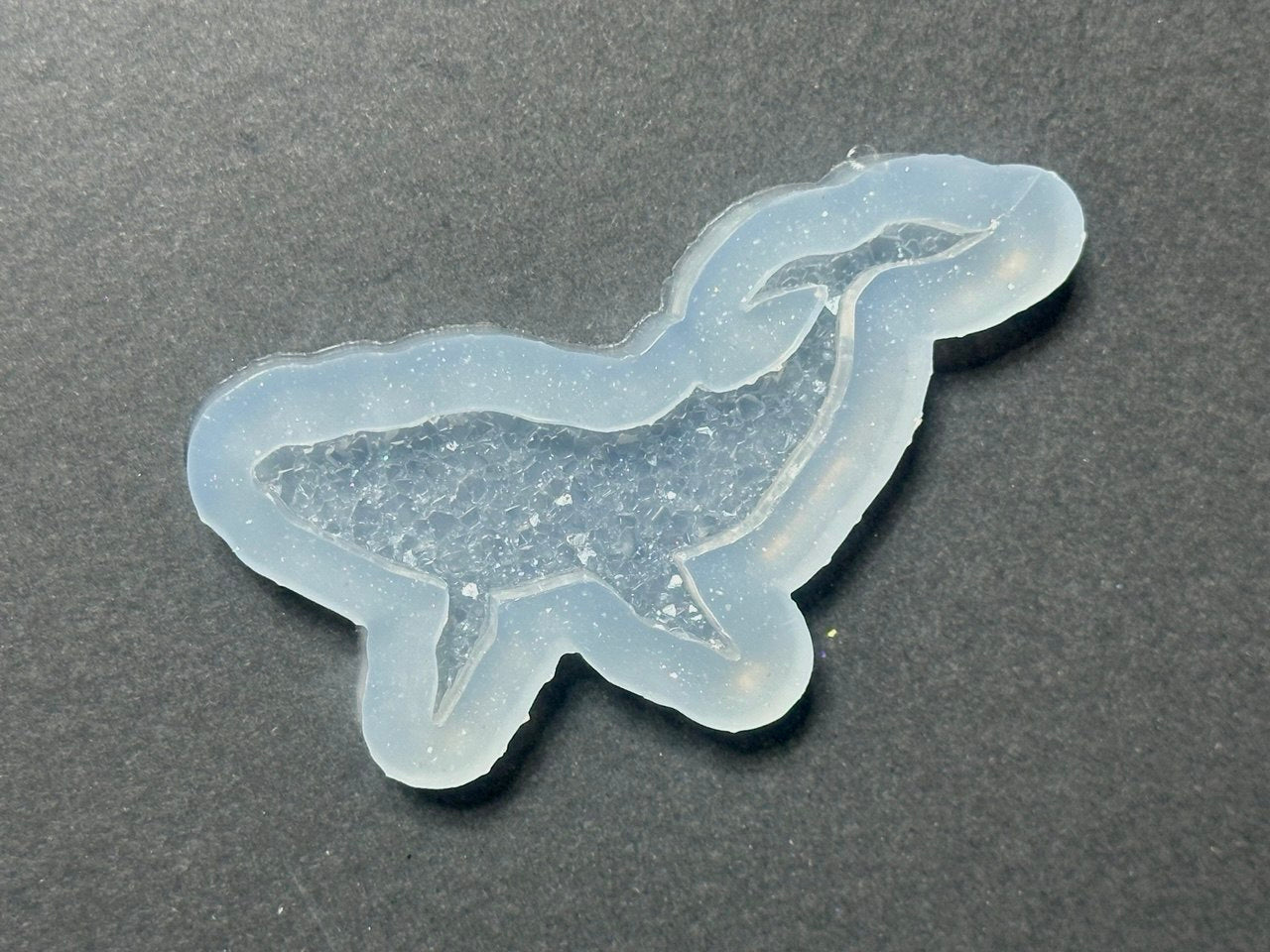 Druzy Whale Epoxy Resin Mold - DIY Jewelry Making Supplies