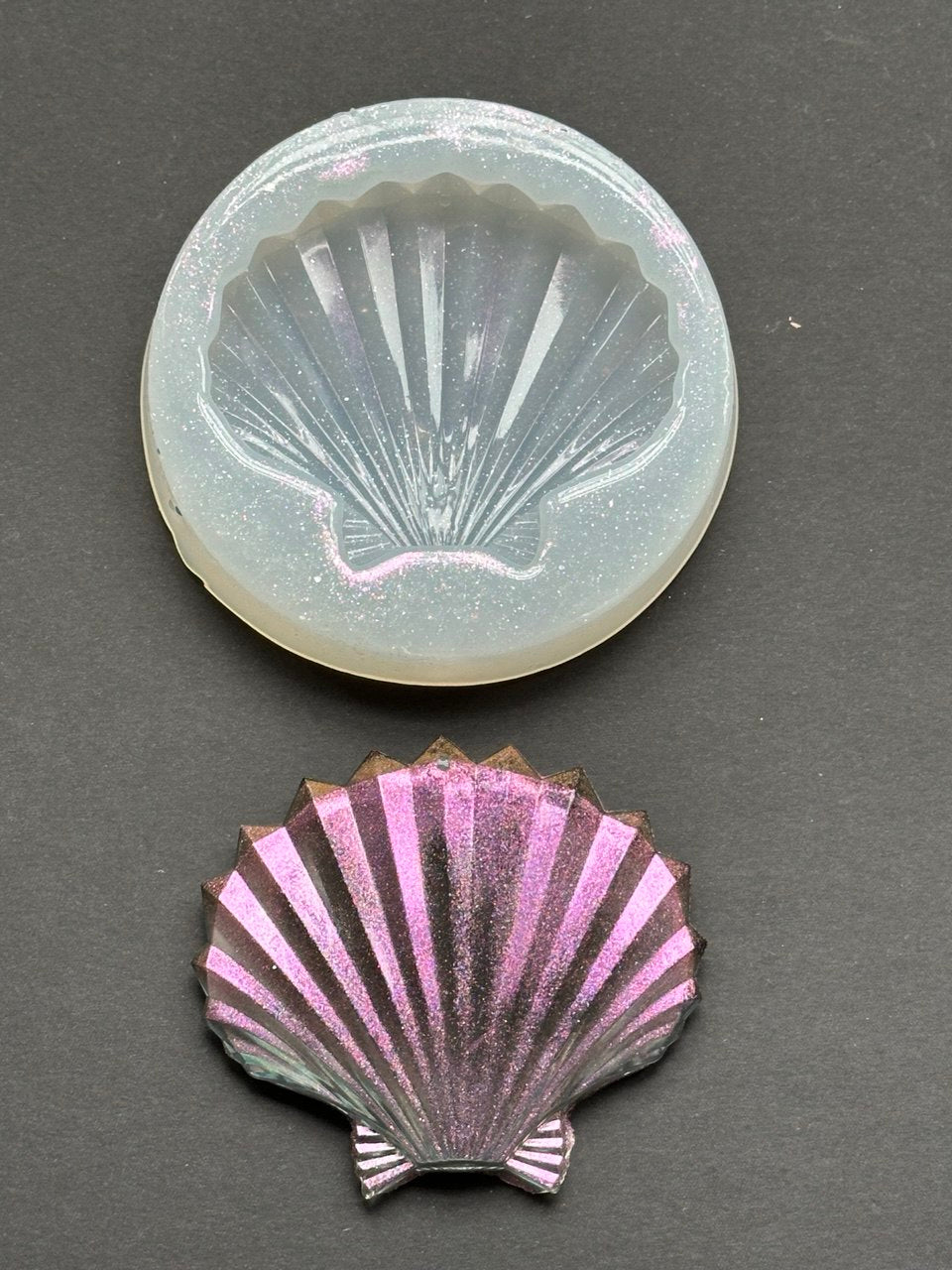Scallop Shell Silicone Mold for Resin Art