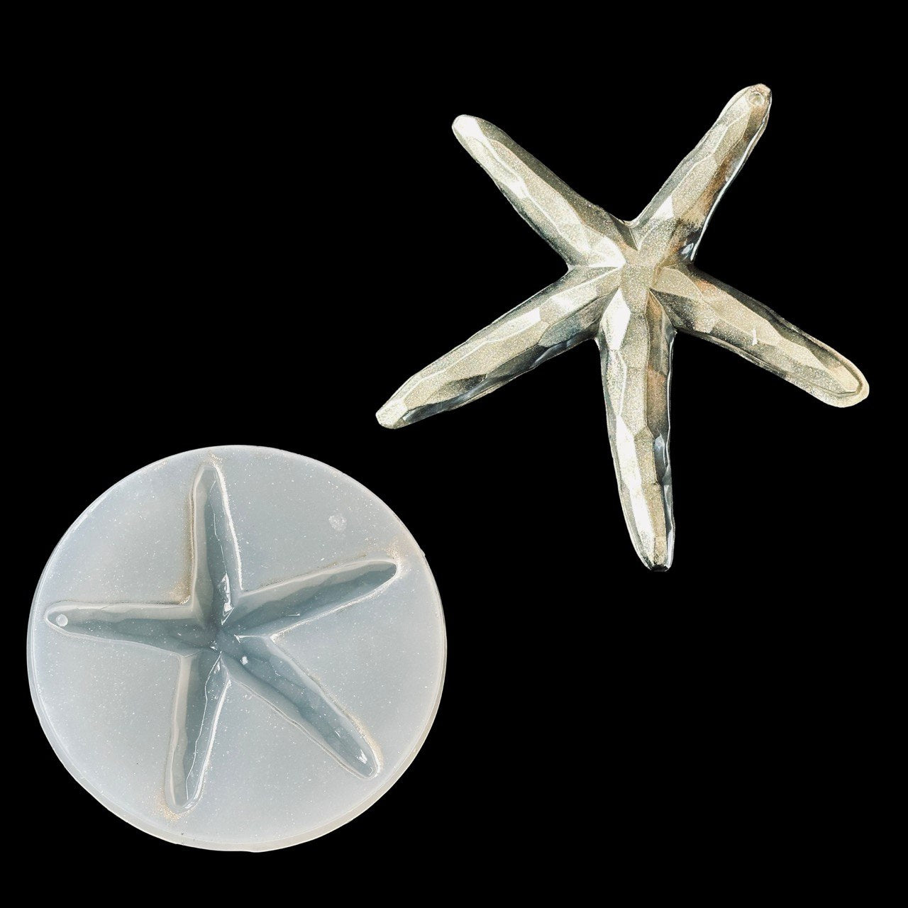 Large Starfish Silicone Mold for Resin