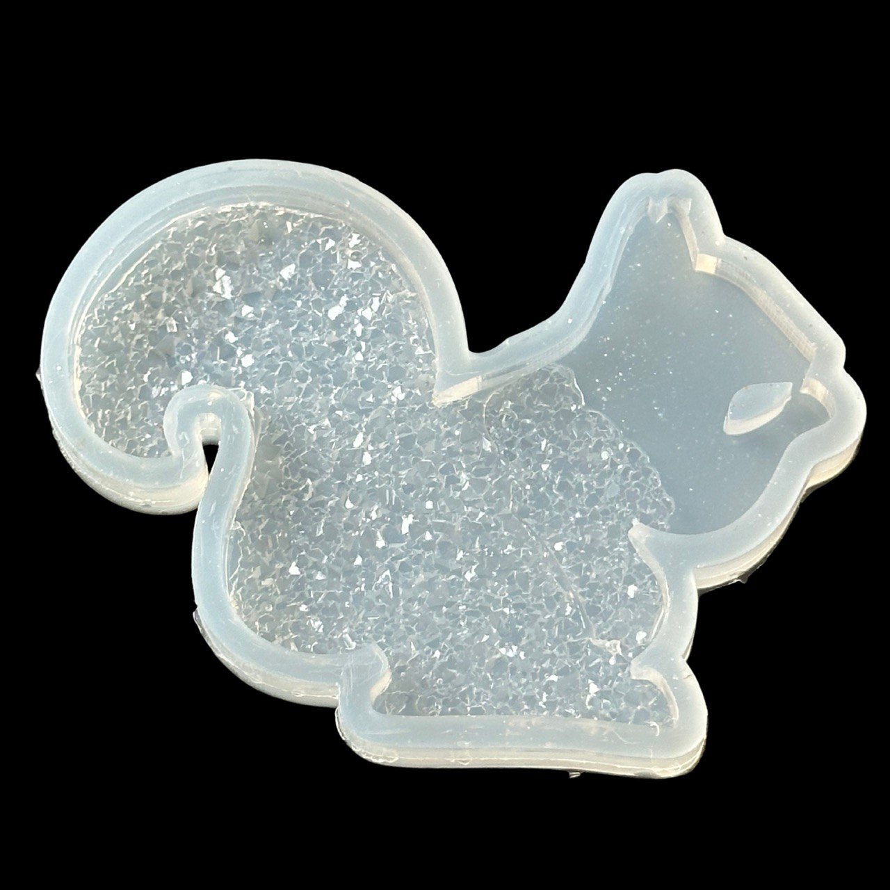Druzy Crystal Squirrel Silicone Mold