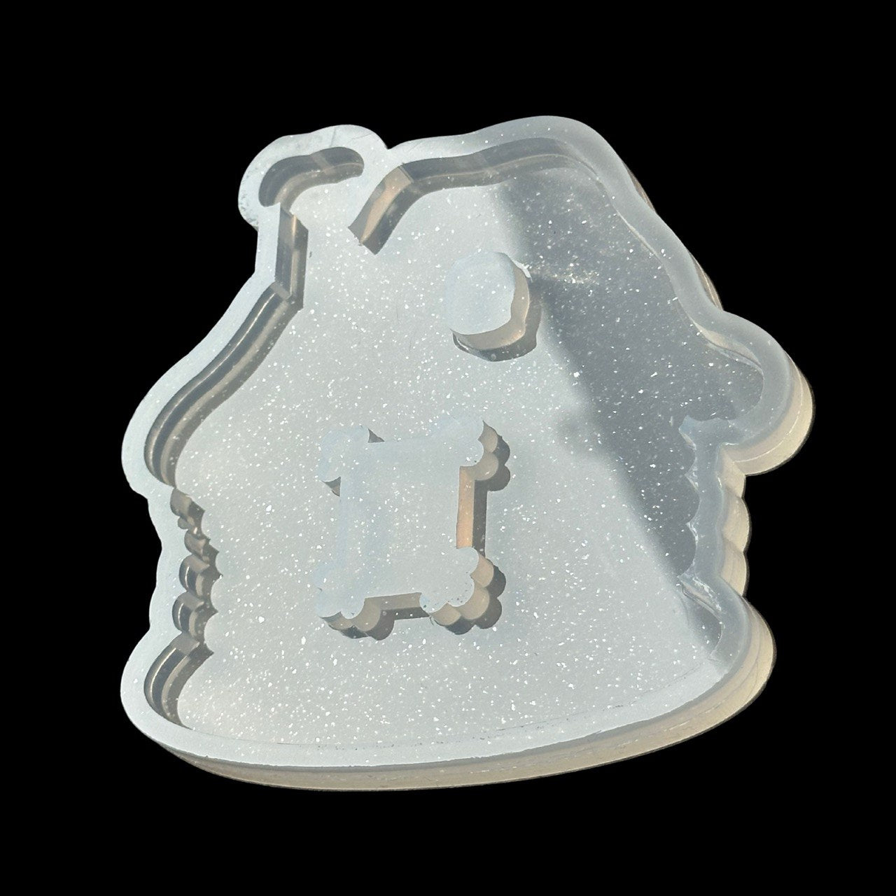 Christmas Cabin Silicone Mold