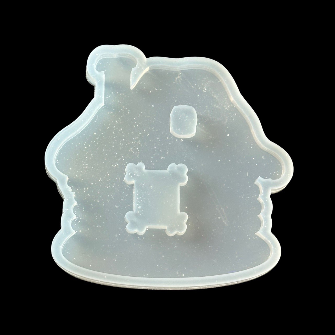 Christmas Cabin Silicone Mold
