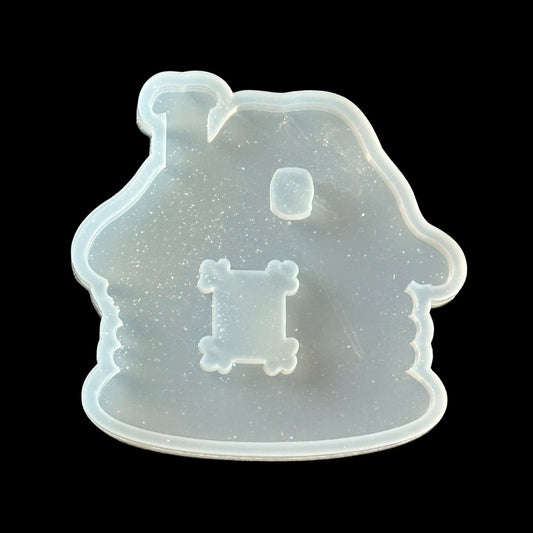 Christmas Cabin Silicone Mold