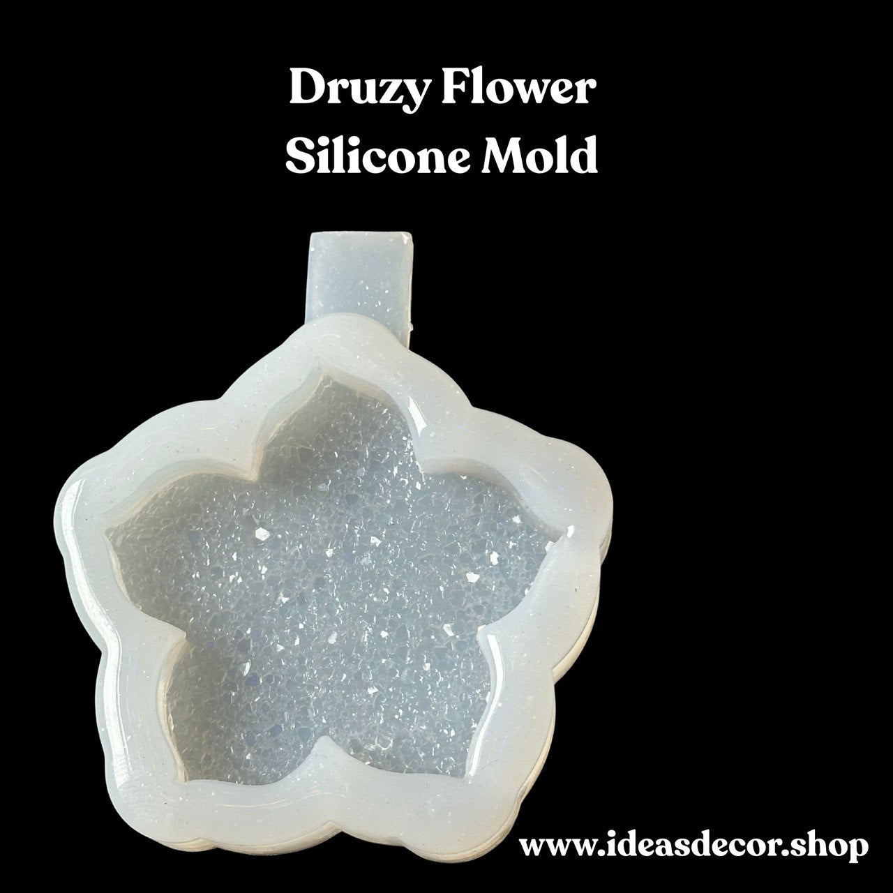 Druzy Flower Silicone Mold