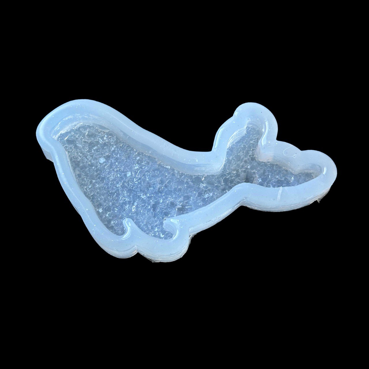 Crystal Whale Silicone Mold
