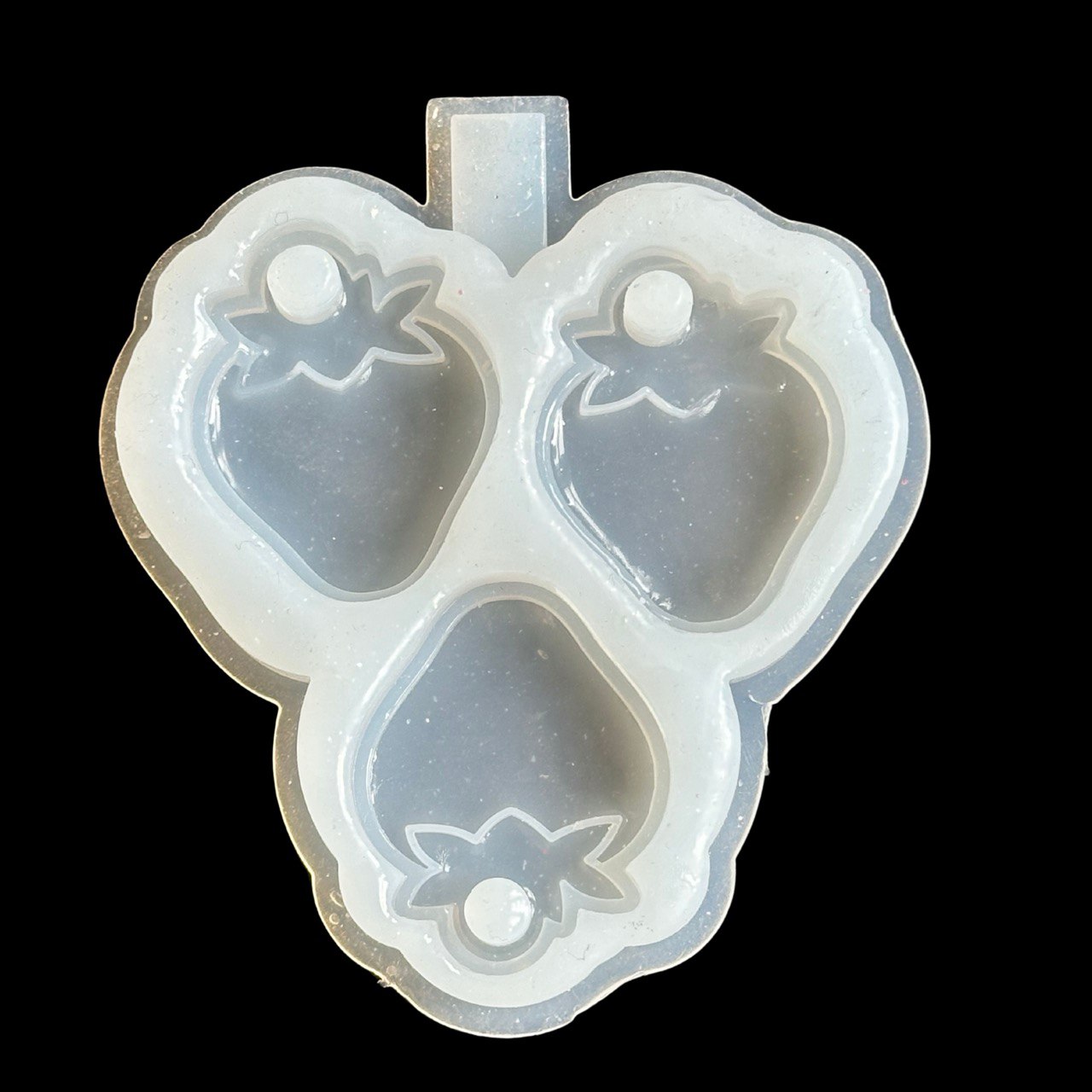 Strawberry Resin Mold – 3 Cavity Silicone Mold